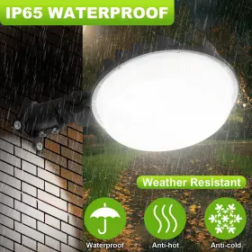 Ss-bl02-100w-l-50k Kukuppo 100 Watt Led Barn Light 10000lm With Dusk To Dawn Photocell Yard Ul Listed