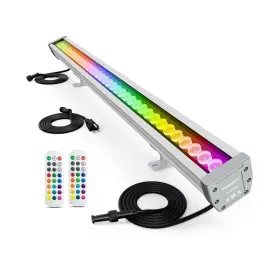 Ls-144w-rgbw Landscapestation Ls-144w-rgbw- Linkable Led Wall Washer Lights 40 Inch 144w Dimmable Rgbw Color Changing Outdoo