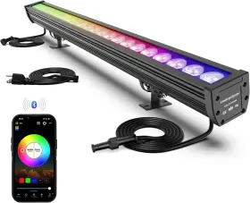 Lsst001 Landscapestation 168w Rgbic Led Wall Washer Light Bar Outdoor Waterproof Smartphone App Control
