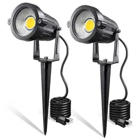 Leaang 712858799295 Led Landscape Lights 5w 120v Ac Outdoor Pathway Garden Yard Warm White-2pack