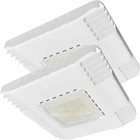 Led Flying Direct 763977080979 2 Pack 150w Gas Station Canopy Light 5700k 21000lm Super Bright Outdoor