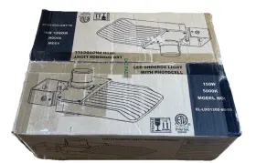 Xl-ld01200-65-08 Ledmo Xl-ldo1200-65-08 Light Outside Led M 150w Shoebox With Photocell 5000k