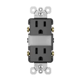 Ntl885trbkcc6 Legrand Radiant 15 Amp Adjustable Led Night Light Outlet Tampe