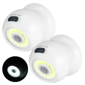 Lemonbest Lingj-1926-us-w Motion Sensor Outdoor Lights - White