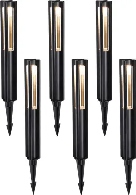 Leonlite 57614 Low Voltage Path Lights 3w Led Landscape Pathway 3000k