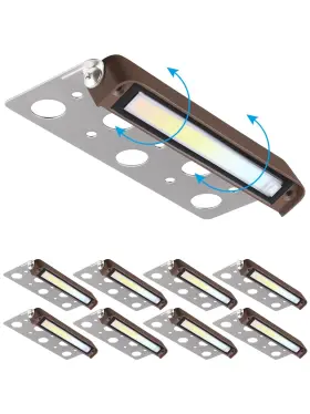 61895 Leonlite 8-pack Premium Series 5cct 7 Inch Led Hardscape