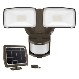 005-sl-n931dc-br Lepower Solar Security Lights Outdoor 1000lm Motion Sensor Light Brown