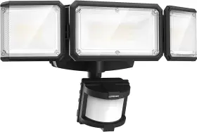 L-005-e-153-bk-us Lepower Battery Powered Led Flood Light Outdoor 1500lm Motion Sensor Security Ip65