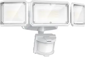 L-005-e-153-wh-us Lepower Battery Powered Led Flood Light Outdoor 1500lm Motion Sensor Security Ip65
