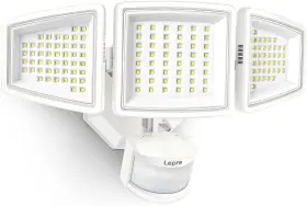 650001-dw-us Lepro Led Security Lights Outdoor Motion Sensor Light Flood With 3 Adju