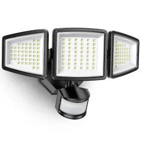 650002-dw-us Lepro Led Security Lights Outdoor Motion Sensor Light Flood With 3 A