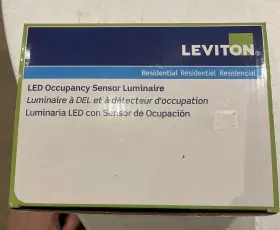 Leviton 078477732045 Led Occupancy Sensor Luminaire #9864-led
