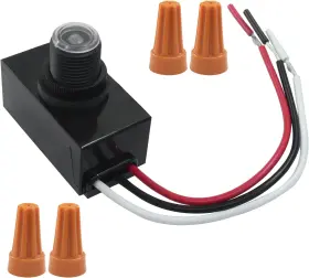 Lifcratms 744110596304 1 Pack Dusk To Dawn Sensor For Outdoor Lighting Photocell Light 120-277