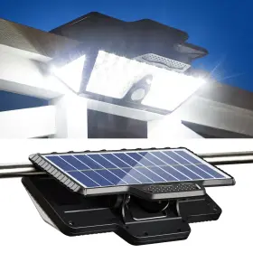Dhzjd-2 Lifengsoler 2pack 208leds Solar Lights Outdoor With Motion Sensor 1000lm Clip On P