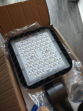 Lsb-06-a-4p Lightdot 150w Shoebox Led Parking Lot Adjustable Arm Mount Area Lights