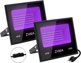 7539928838 Lighting Blacklight Led 40w Black Light Flood Ip66-waterproof Lights For G