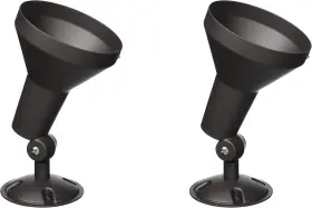 Sf77 Lighting Sf77/494/02 Outdoor Floodlight With Adjustable Swivel Bronze 1 Light 2 Pack