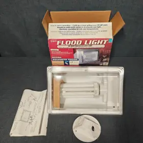 6265-t Lights Of America Flourescent Flood Light White Flourex 500w New Open Box