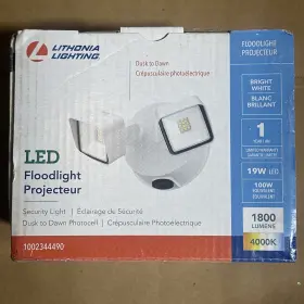 1002344490 Lithonia Lighting Ovfl 4000k 120v 1800 Lumens White - New