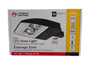 1006375954 Lithonia Lighting Contractor Select 400w Equivalent Led Dark Bronze Area Light