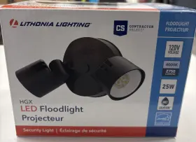 Lithonia Lighting 194995254156 Contractor Select Hgx Dark Bronze Outdoor Led Flood Light