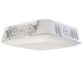 Sww2 Lithonia Lighting 197589495126 Cny White Outdoor Integrated Canopy Light With Adj Lumens Motion