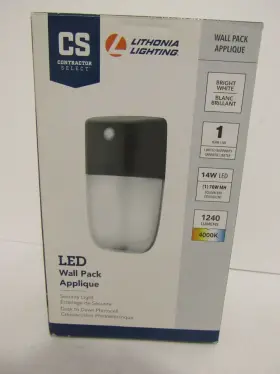 237y2w Lithonia Lighting Led Wall Pack Security Light Dusk To Dawn Photocell