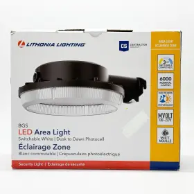 27702n Lithonia Lighting Area Light Dusk Dawn Photocell Dark Bronze