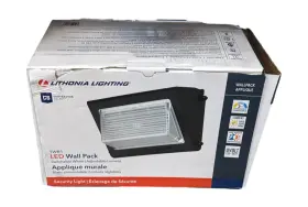 30k40k50k Lithonia Lighting Twr1 Led Wall Pack Switchable White Lumens Security Light