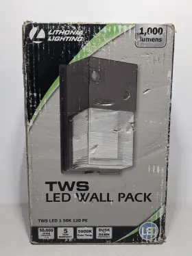 1070 Lithonia Lighting 753573833468 Tws Led 1 50k 120 Pe M4 - Wall Pack Lumens 120v