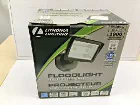 1900 Lithonia Lighting 753573853497 Olfl 14 Pe Bz 26w Flood Light Bronze Lumens New In Box