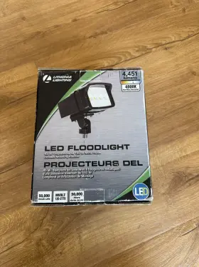 Ofl1 Lithonia Lighting 889804467222 Led Floodlight 4 451 Lumens P2 50k Mvolt Thk Ddbx New