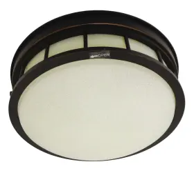 Odlf10 Lithonia Lighting Two-light Outdoor Flush Mount Ceiling Fixture Gbz