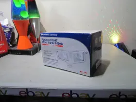 Oft300q Lithonia Lighting New 150w Mini Twin Quartz Halogen Floodlight With Bulbs Freeship