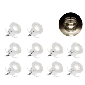 Ggi8iw Lixada Recessed Led Deck Light Kit In Ground Outdoor Landscape Ip67 Waterproof