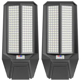 Km-tjtw-10 Loyoele Ultra-bright Solar Street Light With Motion Sensor 11000 Black