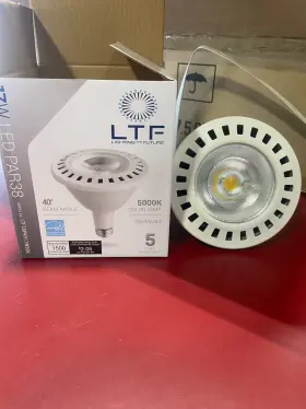 Ltf38pr17w50k Ltf Outdoor Flood Light Bulb Led Par 38 17w 5k Dimmable Box Of 16