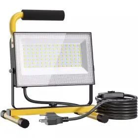 Ip65 Lukyamzn 445028239200 100w 14000 Lumens Led Work Lights 5000k Daylight Waterproof Adjustable Fl