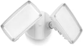 Lutec 313094420440 32w 3500lm Integrated Dual-head Led Flood Light Outdoor Switch Controlled