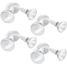 B0fc2dv22p Lutec 4-pack Adjustable Twin Par Holder Outdoor Flood Lights Switch Control
