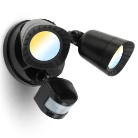 2860h-pir-cct-b Luxfly Led Motion Sensor Outdoor Light 16w 2000lm 3000/4000/5000k Adjustable 3cct