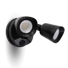 2860ph-b Luxfly Led Flood Lights Outdoor 16w 1900lm Ip65 Waterproof Dusk To Dawn Dual Head