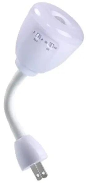 Xs-012c Lyiwa Honoe Plug In Motion Sensor Light Dusk To Dawn Night Ac Outlet Plug-in 3 Watts