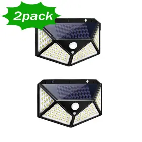 Magictek 980595131672 100 Led Solar Power Light Pir Motion Sensor Outdoor Security Lamp Wall Garden Us