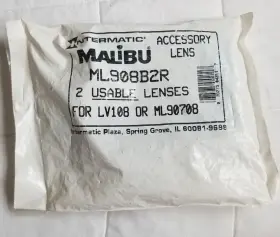 Lv108 Malibu 078275042117 Intermatic Accessory Lens 2 Pack Of Blue Floodlight For