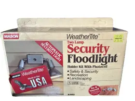 K202br Mason Weathertite 2 Lamp Floodlight Holder Kit K900 Outdoor