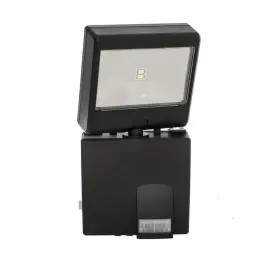 Maxsa 899419000929 1-watt Led Black Motion Sensing Outdoor Area Light