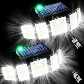 Mdcmdcm 800689590249 Solar Lights Outdoor Waterproof Motion Sensor 416 Leds 3000 Lumens Super Bright