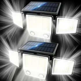 B0d1fbgsgp Mdcmdcm Solar Motion Sensor Outdoor Lights Waterproof - 3000lm 3 Modes Security
