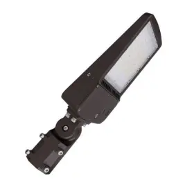 Arlm-150w-50k-dv2-pc-t3-bz-um Medinah Power Integrated Led Dimmable Bronze Area Light 22000 Lumens With Universal Mount